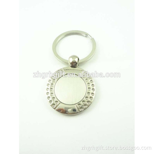 wholesale Custom logo printing medal keychain
